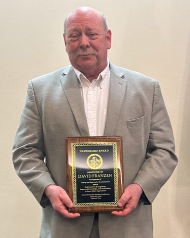 Dave Franzen - Leadership Award
